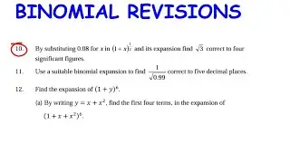 BINOMIAL REVISION QUIZ3