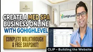 Building a Med Spa Website with High Level