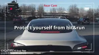 DDPAI Dash Cam N5 Dual Front and Rear 4K Ultra HD Resolution Dash