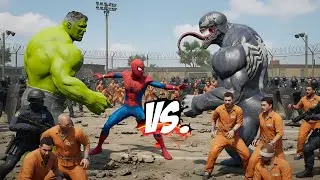 💚 RED HULK vs SPIDER-MAN MONSTER EPIC BATTLE! 💥 The Confrontation Begins on a Military Cargo Plane#1