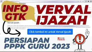 Let's Get It Now ‼️ How to Verify Diplomas in the Latest GTK Info for PPPK Teachers 2023