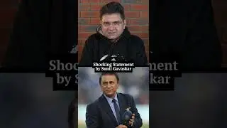 Sunil Gavaskar Makes Shocking Statement About Pakistan | #shorts
