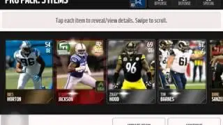 Madden Mobile 500K Pack Opening Part 2/2