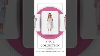 Adorable Spanish Checked Dress for Baby Girls | Lusia Collection #babygirloutfit #fashion