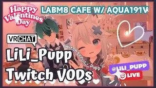 LiLi_Pupp VOD: [2025-02-14] VRChat FoxM8 Cafe with Aqua191v