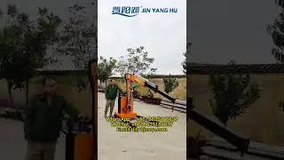 JIN YANG HU portable electric pickup crane for lifting car engines