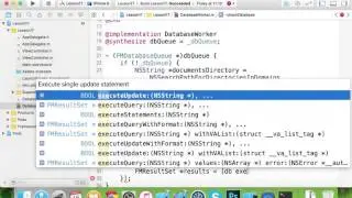 Занятие 17. FMDB, FTS, UISearchController