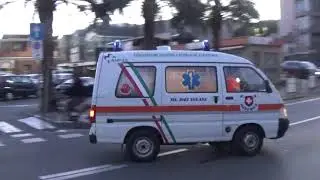 [VERY RARE] Ambulanza 2-052 Croce Bianca Albenga in sirena (SV)