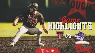 Texas Tech Baseball vs. ACU: Highlights | April 21, 2025