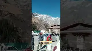 Atul Tunnel 🌟💫 Manali 🤍 #himachal #manali #viral