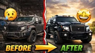 INSANE Conquest Knight XV Restoration ASMR | Extreme Luxury Armored Truck Rebuild