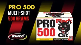 Pro 500 by Black Cat Fireworks 4/1 MEBCC609