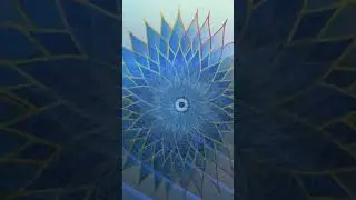 Mandala Hypnosis - Psychedelic Trance - Deep Sleep Music - Stress Relief Music #Shorts