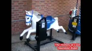 1980s Coin Operated Kiddie's Horse Kiddie Ride