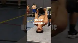 Neck exercises for wrestlers