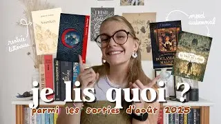 VOUS CHOISISSEZ MES PROCHAINES LECTURES 🙋🏼&zwj;♀️🌼 parmi 10 parutions VF d'ao&ucirc;t 2025
