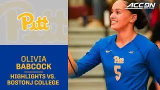 Pitt's Olivia Babcock's Career Night Powers No. 1 Pitt