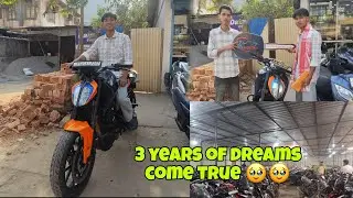 Finally 3 years of dreams come true 🥹| duke 250 dilivery 😍😍