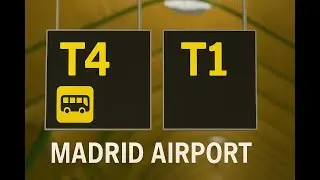 How to Get from Terminal 4 to Terminal 1 &ndash; Madrid Barajas Airport (Complete  Guide)
