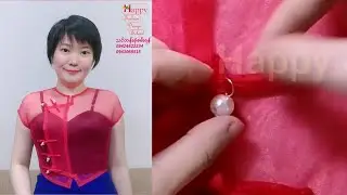 ရွှေကြယ်သီးတပ်နည်း Sewing And Pattern YouTube Myanmar