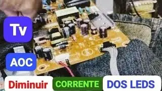 TV AOC  MODELO:43S5295/78G tv não liga led estandbay apagado  como concertar