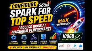Как обработать 100 ГБ данных с помощью параллельной обработки Spark? || Управление памятью Spark ...