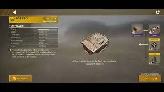 ✨Crossout Mobile ✨Craft Cabin TORERO✨