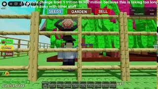 Making 100 million Sheckles but using the 'most forgotten' Seed Pack | Roblox Grow a Garden