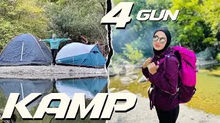 4 Günlük Kamp Macerası - Dünyanın en güzel kamp alanını bulduk!