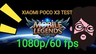 Mobile Legends/Xiaomi Poco X3 Nfc/максимальные настройки 60 фпс