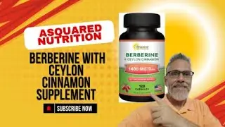 aSquared Nutrition Berberine with Ceylon Cinnamon Supplement #health #Video #Review