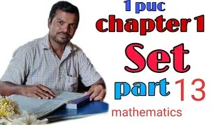 puc I mathematics set (venn Diagram) Part 13