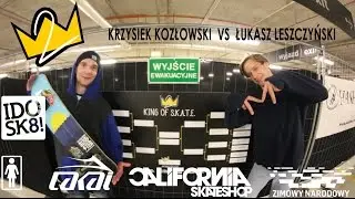 Łukasz Leszczyński vs Krzysiek Kozłowski KING OF S.K.A.T.E.