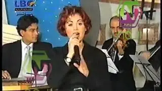 ماغي مطران- تقليد كلودا شمالي، ملحم بركات، نجوى كرم و جورج وسوف. 