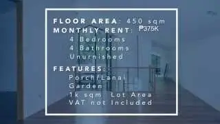 Contemporary 4-BR House for Rent in Urdaneta Village, Makati