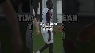 Timothy weah Training Session #erabaru #sepakbola #transfer #juve #juventini #shorts