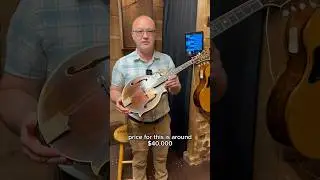 Сколько стоит?! Самая дорогая мандолина в нашем магазине! #мандолина #мандолинаинструмент