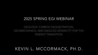 Geologic carbon sequestration, geomechanics, and induced seismicity for the energy transition