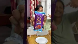 Eating sister Dairy milk silk Oreo chocolate 😂❤️ #minivlog #shorts #relatable #siblings