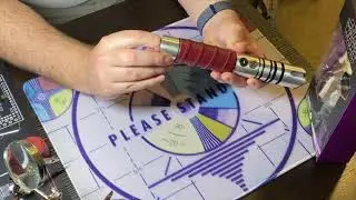 Darth Revan Lives! SF Custom Shoto Light Saber with Verso sound board and Smooth Swing