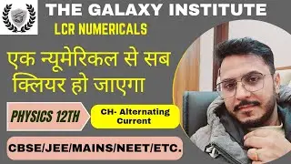 NUMERICAL LCR CIRCUIT #AC #PHYSICS #12TH #NEET #MAINS