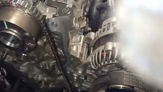 how to set timing chain (Nissan Almera) watch this video