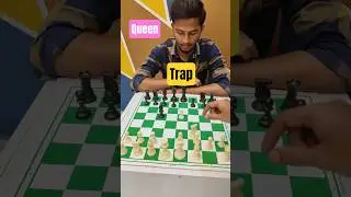 Englund gambit Queen trap #chess #chessshorts #viralshorts #foryou #fyp #trending #viralvideo #games