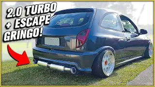 CELTA 2.0 TURBO COM ESCAPAMENTO GRINGO