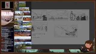 Roads of the Feathers Part 1 - Concept art for Druwides
