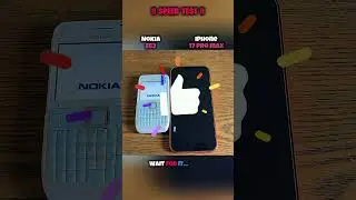 🚀🔥 NOKIA E63 VS iPHONE 17 PRO MAX SPEED TEST!! 🔥🚀