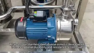 RO 1 ton reverse osmosis purified water treatment pure water machine direct drinking water equipment