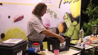 Home Maker Setting Up A Worm Farm