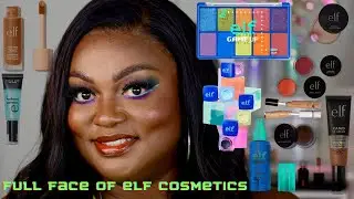 Trying New Affordable Makeup Full Face Using Elf Cosmetics Lots of Thoughts but are they Good???