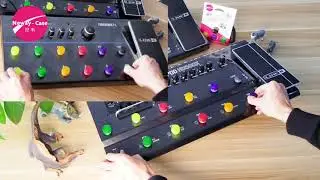 Universal footswitch topper for guitar effects